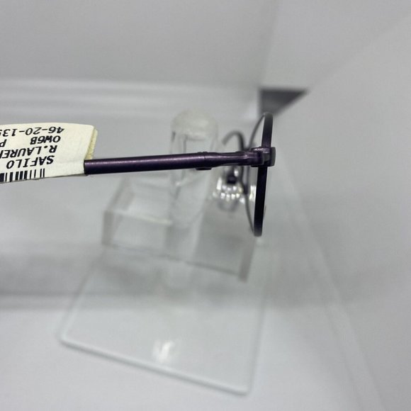 NWT Ralph Lauren RL630 0W6B Eyeglasses Stainless Steel Frame Purple 46-20-135 main image 6